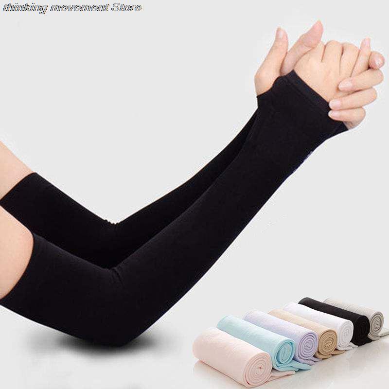 Cycling Glove - 屋外UVカットアームスリーブ - 男女兼用冷却サンスリーブ、通気性のある薄手のサマーグローブ＆アームカバー