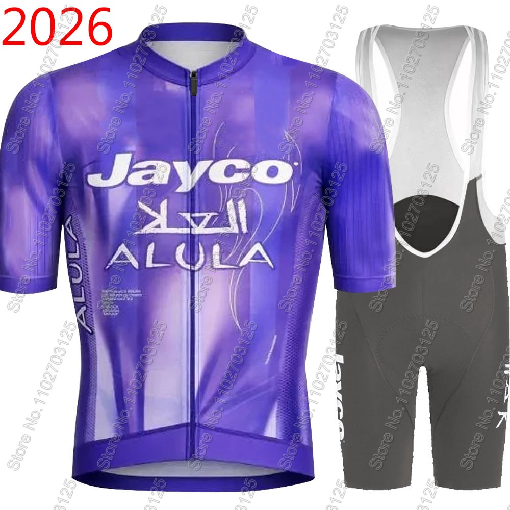 Cycling Bib Shorts - ジェイコ・アリュラ サイクリングジャージ 2026 チームセット サマー オーストラリア