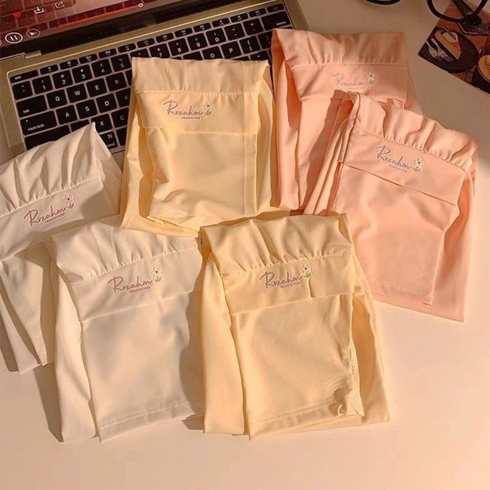 Cycling Glove - 花柄刺繍入りロングアイスシルクスリーブ、ゆったりとした腕保護日焼け止めアームカバー、UVカット薄型サイクリンググローブ、女性/女の子向け