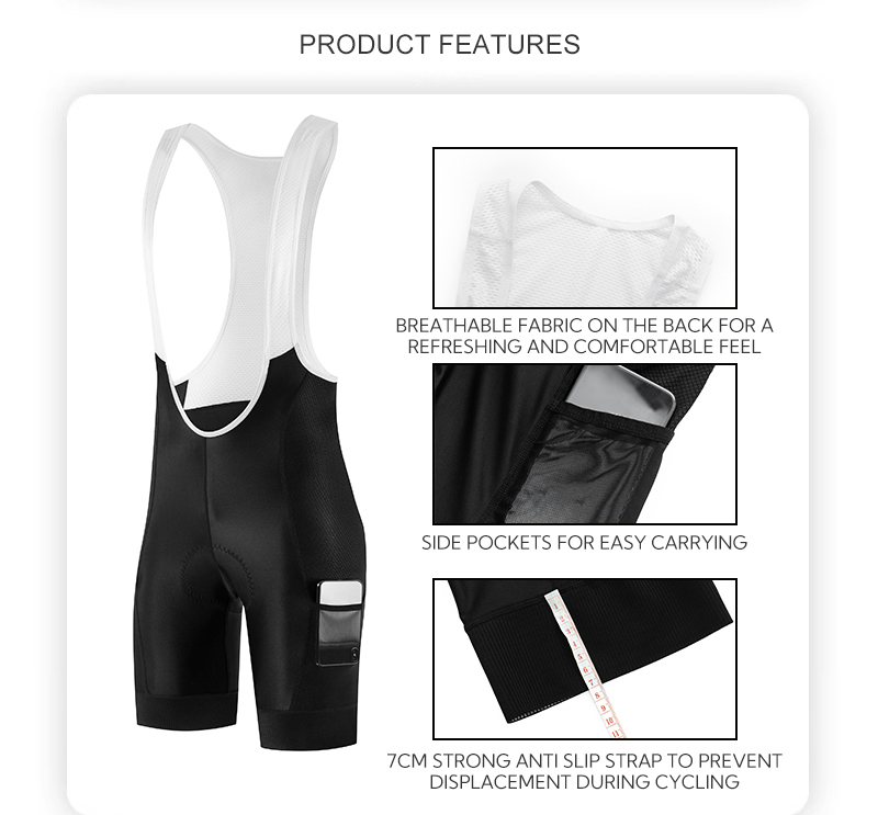 サイクリングビブショーツ男性女性自転車服ブレテルバイク服ライ - Cycling Bib Shorts のレビューと価格