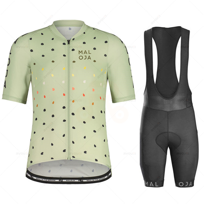 マロハサイクリングジャージー服セット、ビブショーツ、ジェルパ - Cycling Bib Shorts のレビューと価格