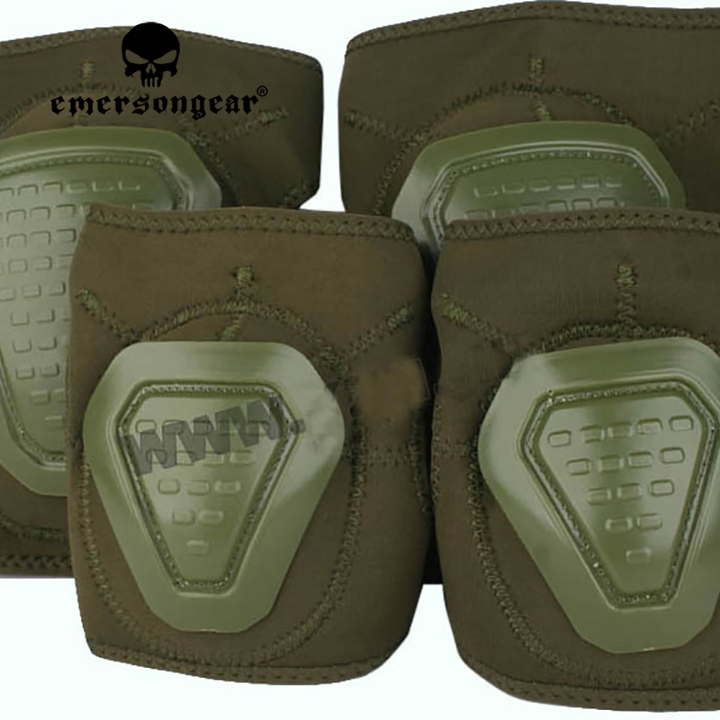 Emersongear DNI ネオプレン製肘膝パッドセット - Cycling Gear Padding のレビューと価格