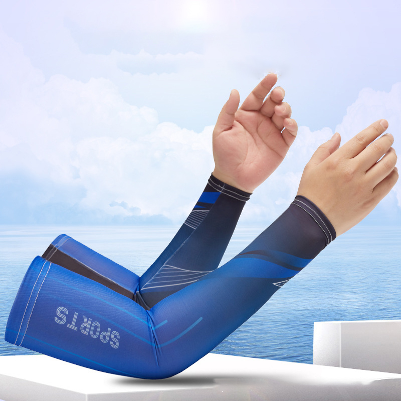 サイクリングアイススリーブ男性用サマースポーツ紫外線防止カフ - Cycling Glove のレビューと価格