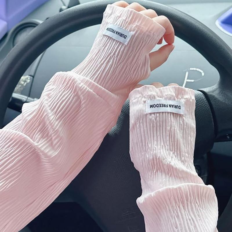 おしゃれなゆったりとした薄手のアイスシルク長袖、女性・女の子 - Cycling Glove のレビューと価格