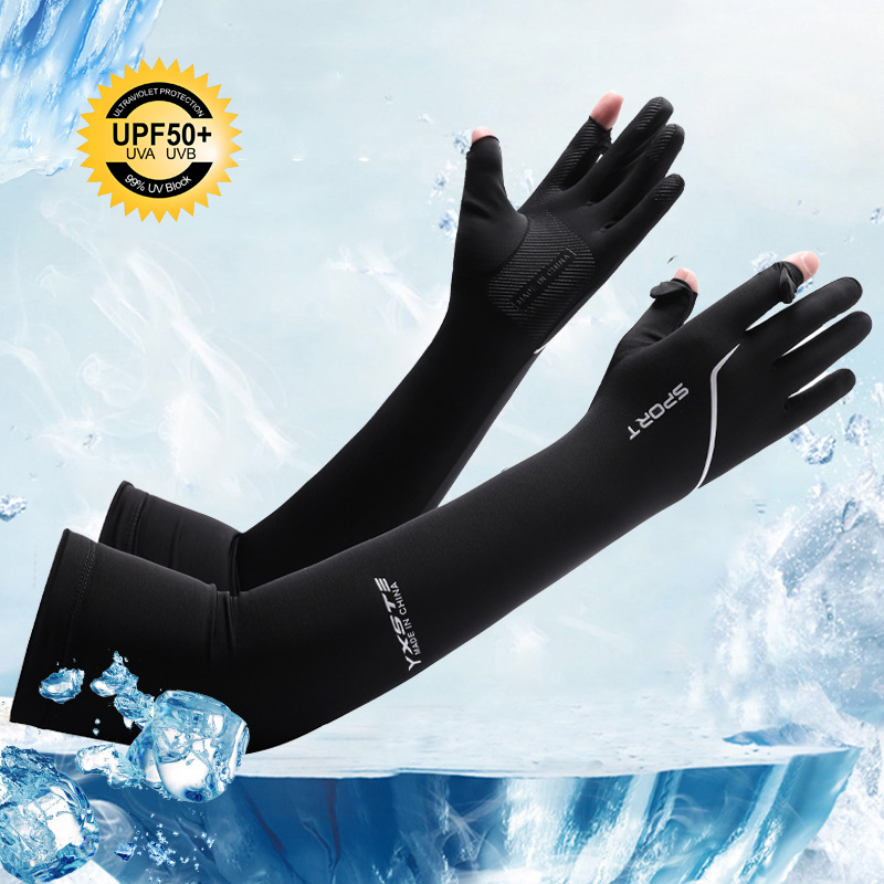 日焼け止めロングアームスリーブ メンズ 夏用フリップトップグ - Cycling Glove のレビューと価格