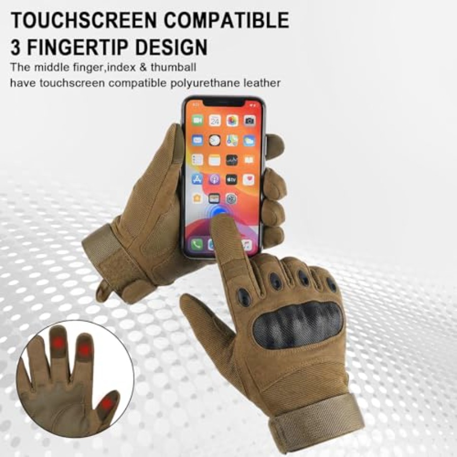 男性用ユーティリティグローブ、タッチスクリーン対応パームパッ - Cycling Glove のレビューと価格