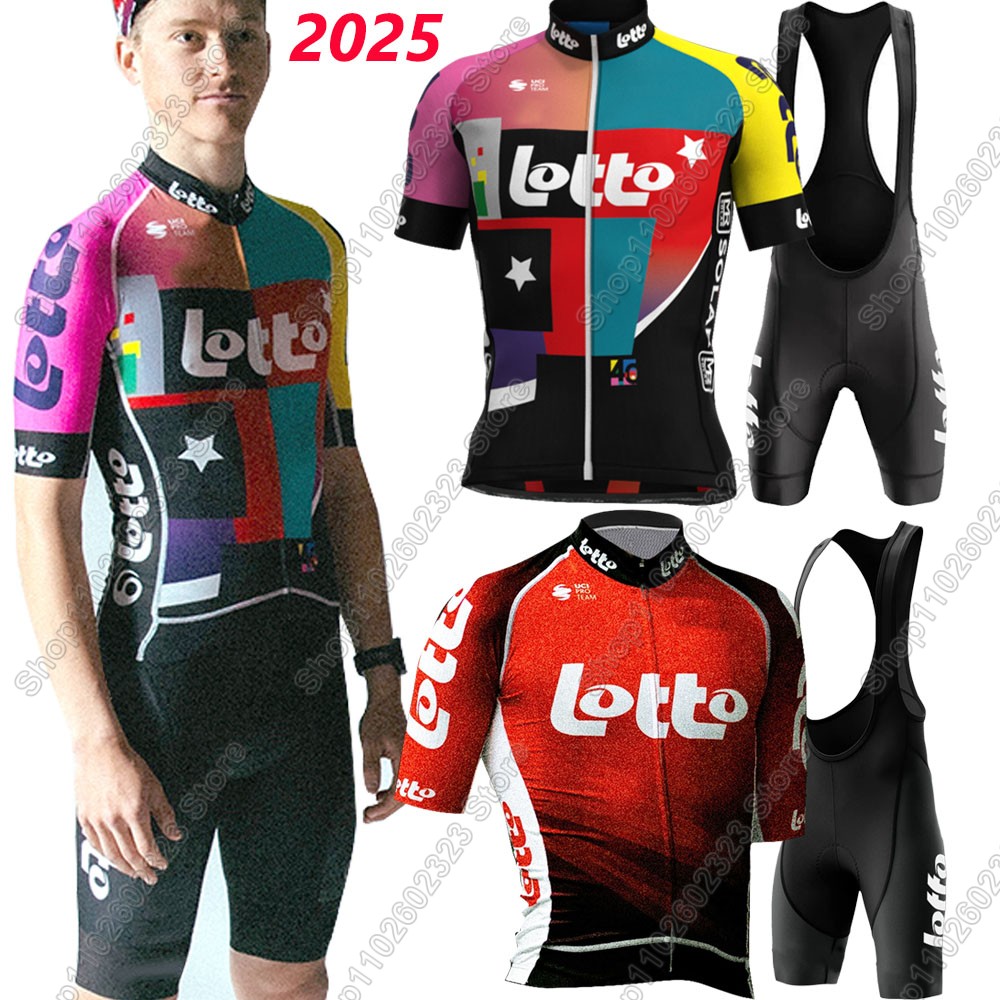 ロトチーム2025サイクリングジャージセット サマーベルギー - Cycling Bib Shorts のレビューと価格