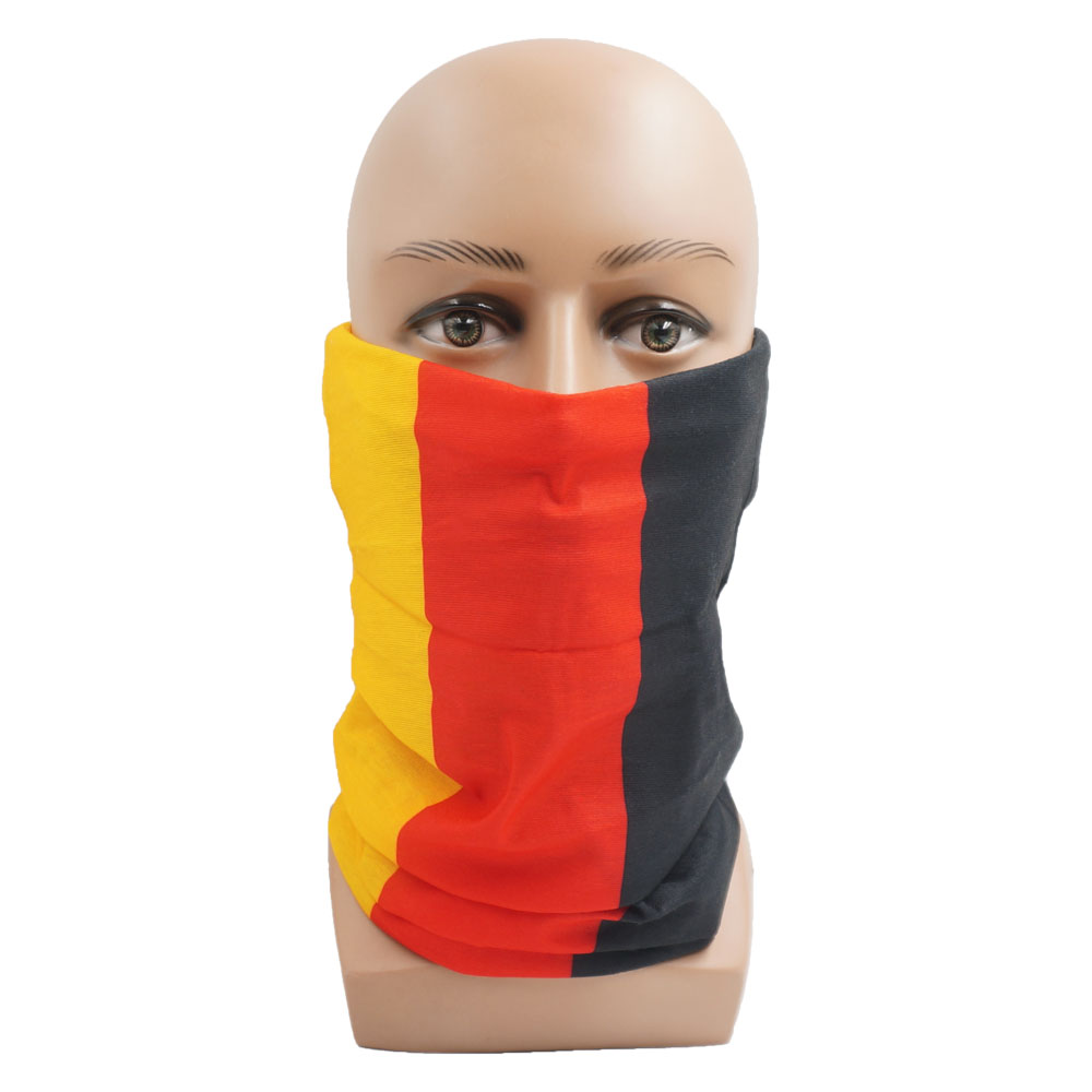 ドイツ国旗バンダナネックゲイター国家ドイツ国旗男性女性ハイキ - Cycling Gear Germany のレビューと価格