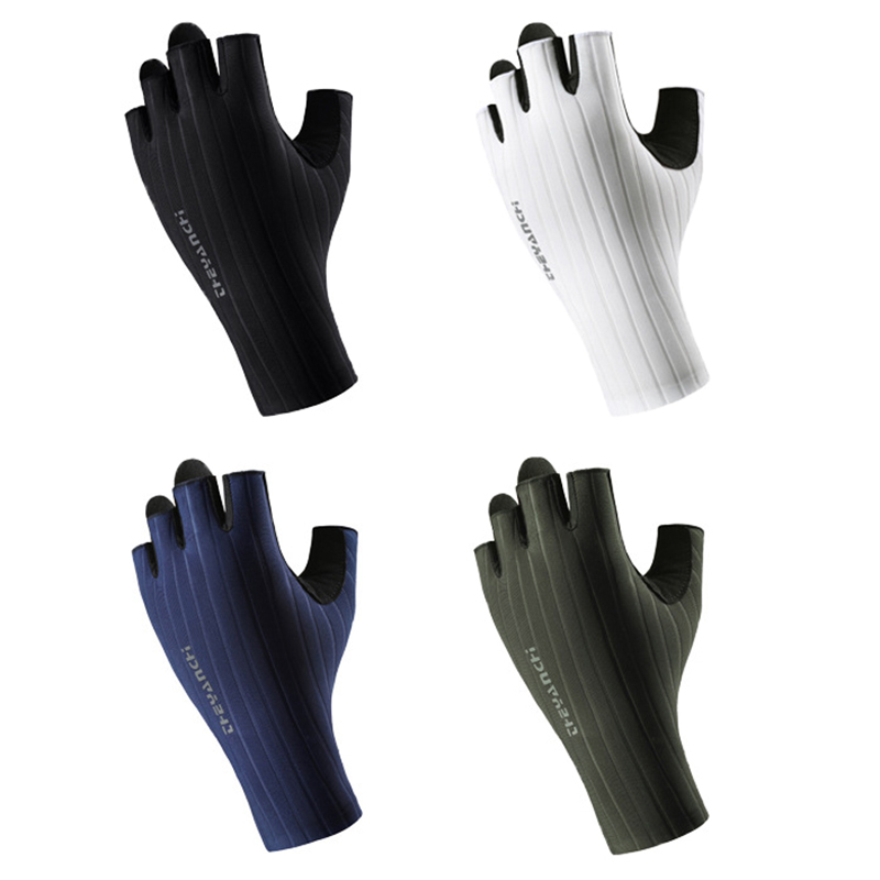 夏用通気性ハーフフィンガーサイクリンググローブ超軽量ロードバ - Cycling Gear Padding のレビューと価格