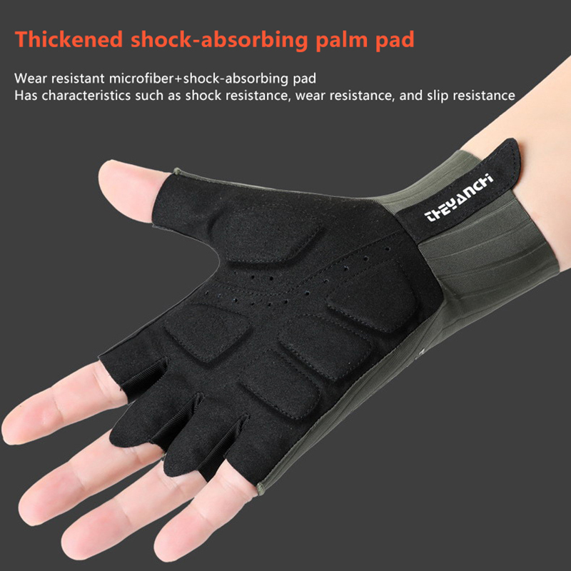夏用通気性ハーフフィンガーサイクリンググローブ超軽量ロードバ - Cycling Gear Padding のレビューと価格