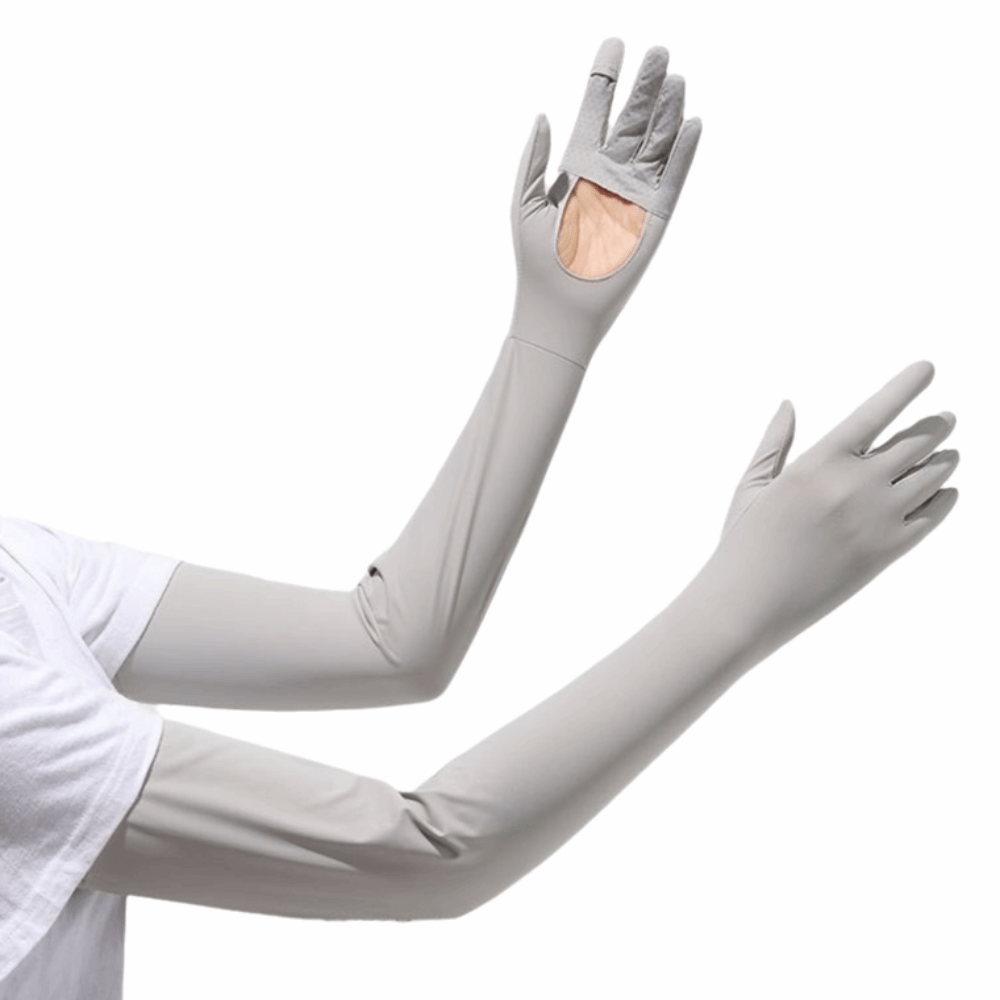 女性用手袋 ソリッドカラー 長袖 滑り止め フリップアイスシ - Cycling Glove のレビューと価格