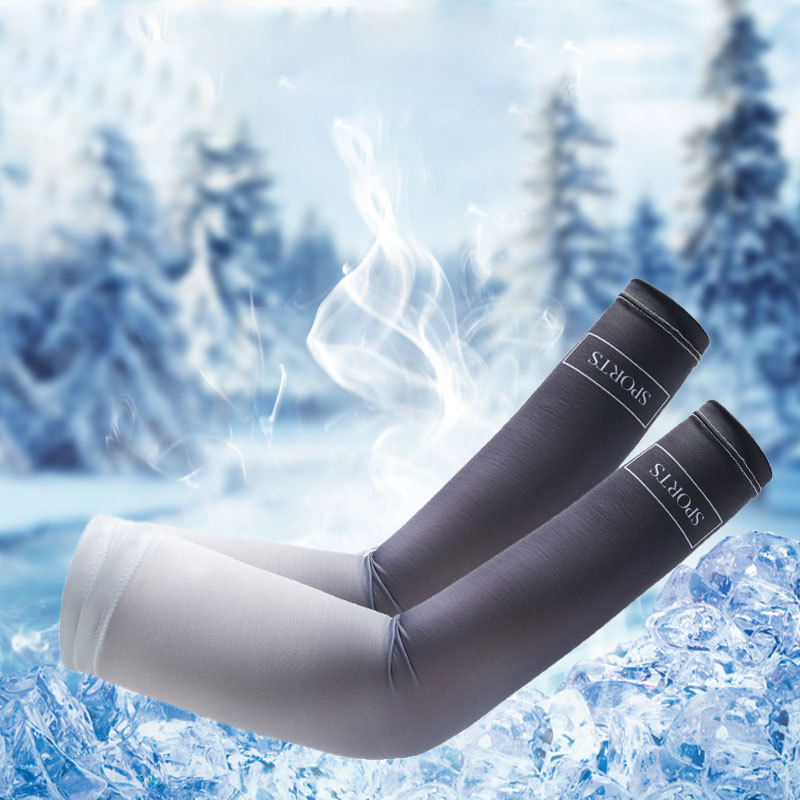 UV 保護アームスリーブ男性女性グラデーションカラー夏冷却ド - Cycling Glove のレビューと価格