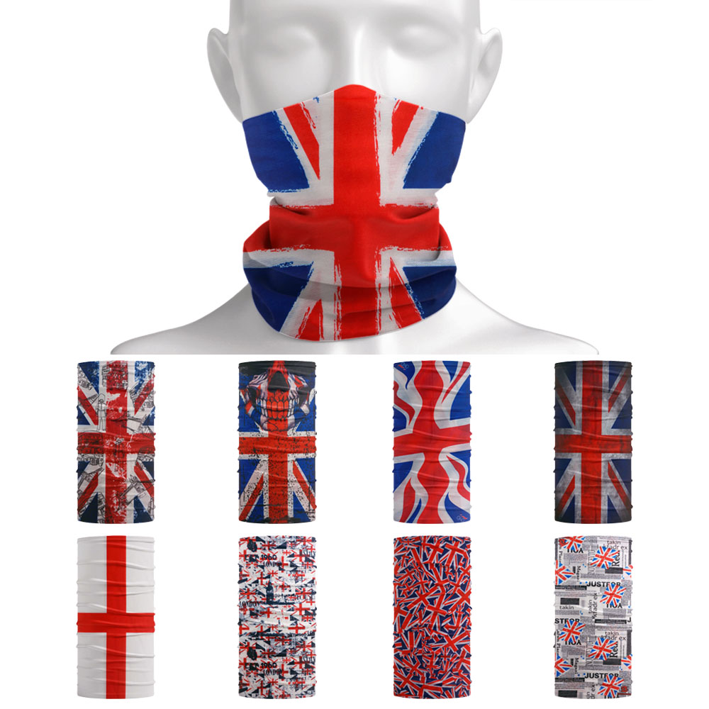 英国ユニオンジャックネックチューブバンダナ イギリス ヘッド - Mens Cycling Gear Uk のレビューと価格