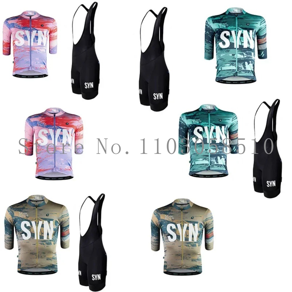 SYN ジャージ メンズ ビブスポンジクッション サイクリン - Cycling Bib Shorts のレビューと価格